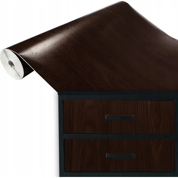 Tapeta Samolepicí Fólie Nábytková Fólie Imitace Dřeva KAŠTAN WENGE 45x50cm