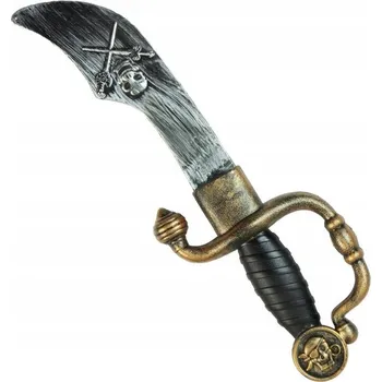 Karnevalový kostým NŮŽ 35 CM PIRÁT PIRÁTKA KARNEVAL PLES ŠAVLE PIRÁTI MEČ