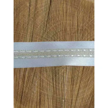 Stuha Saténová stuha oboustranná v barvě krémové