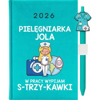 Obraz Knižkový kalendář 2026 A5 FunnyCase zelený