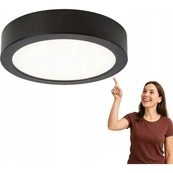 Stropní Svítidlo kulatý Rabalux 16,5 černý