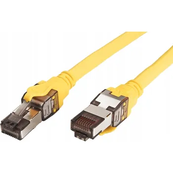 Síťový kabel Patchcord Roline S/FTP 8.1 RJ45 / RJ45 1 m žlutý