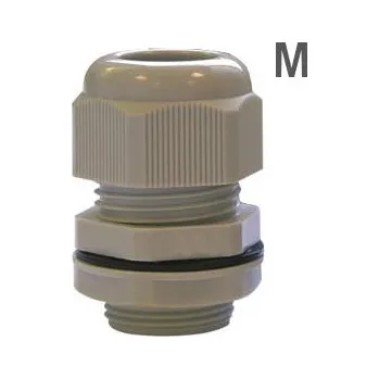 Vývodka kabelová M 20; IP68, světle šedá