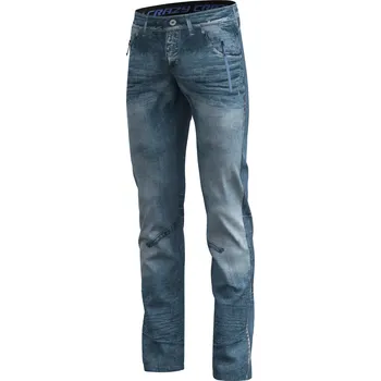 Pánské kalhoty CRAZY PANT SUPER MAN PRINT LIGHT JEANS Velikost: L