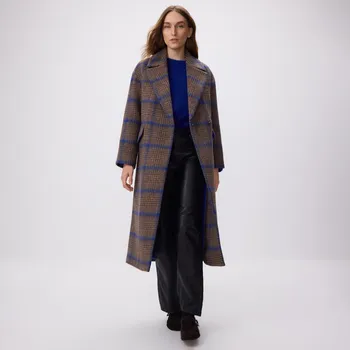 Dámský kabát Reserved - Kabát s vlnou Manteco - vícebarevná - WM910-MLC - WM910-MLC-XXL