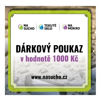 Dárkový potravinový koš Dárkový poukaz NaSucho 1000 Kč