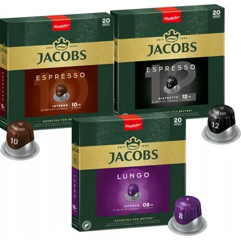 Kapsle do Nespresso Jacobs Lungo Intenso 60 ks