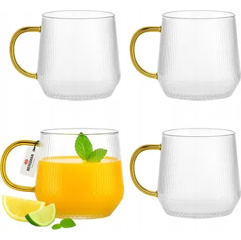 Sklenice Premium Sklenice na kávu 350 ml 4 ks