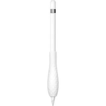 Ergonomický obal na rukojeť pro Apple Pencil 1 / 2 / USB-C / Pro - bílý