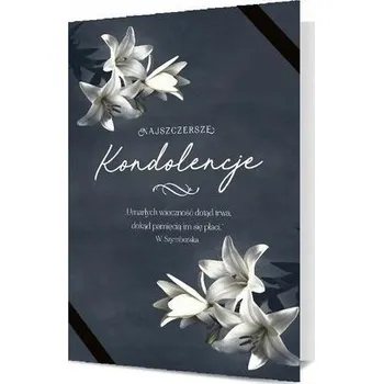 Obraz Kondolenční přání 12 x 16,5 cm