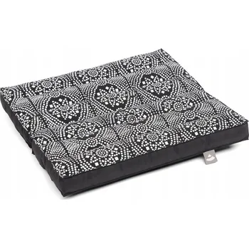 podložka na cvičení Polštář na jógu a meditaci Bodhi Maharaja - černý 38 x 38 cm