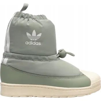 Dívčí zimní obuv Dětské zimní boty zateplené sněhule adidas Superstar 360 na zimu, velikost 27
