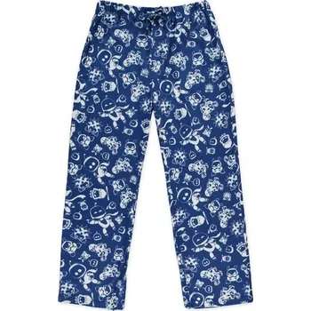 Difuzed Tepláky Astro Bot - Astro AOP L Modrá/bílá