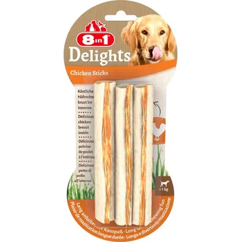 Pamlsek pro psa 8 in 1 Pet Products GmbH Pochoutka 8in1 Delights Chicken Sticks 3ks