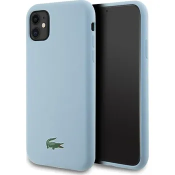 Pouzdro na mobilní telefon Zadní Kryt Lacoste pro Apple iPhone 11 modrý