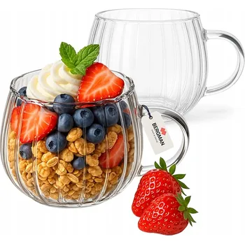 Sklenice Sklenice na kávu na kávu a čaj Premium 350 ml 2 ks