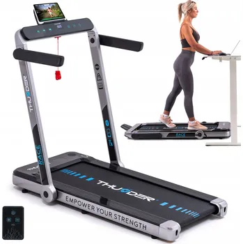 Běžecký pás Elektrický běžecký pás Thunder Race-Silver do 130 kg