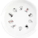 Plastová miska MOOMIN ABC 15 cm, lososová, RIG-TIG