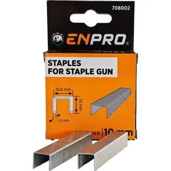 Průmyslová sponka Spony EXTRA, 10 mm, 1000 ks, ENPRO