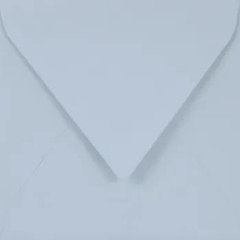 Obálka Ozdobné obálky světle modré velké čtvercové na pozvánky svatba křest 5 ks