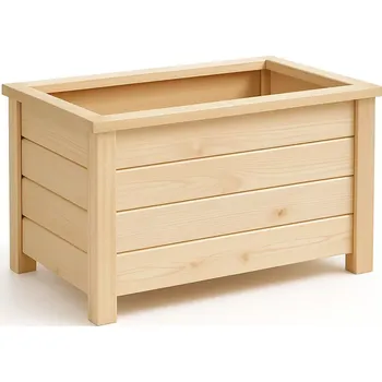 Truhlík Ráj dřeva Jacer Zahradní truhlík L 67 x 33 x 31 Dřevěný truhlík Zahrada