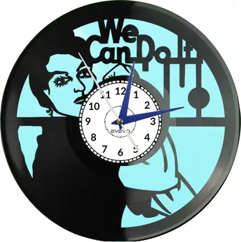 Hodiny LOS ANGELES MĚSTO ANDĚLŮ L.A. USA KALIFORNIE FLUORESCENČNÍ NÁSTĚNNÉ HODINY