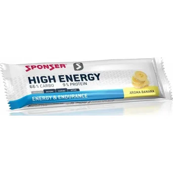 Profi energetická tyčinka SPONSER HIGH ENERGY BAR 45g banana