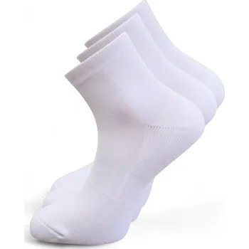 Dámské ponožky 3 páry dámských bambusových termo ponožek bílá Barva: White, Velikost: 39-42