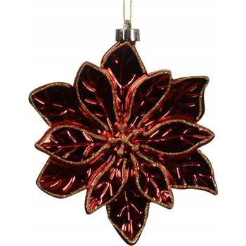 Vánoční dekorace Tvarované Vánoční Baňky Hvězda 14,5 cm 1 ks