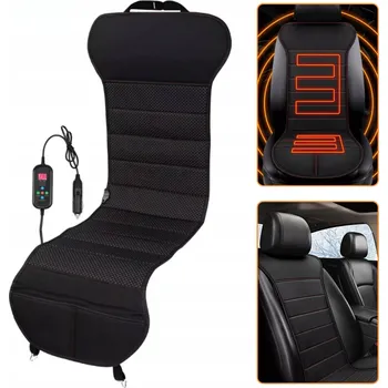 Vyhřívací podložka na sedadlo do auta 12V 24V s dálkovým ovládáním