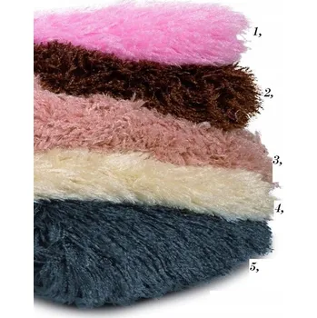 Povlak na dekorativní polštářek Dekorační povlak na polštář 40x40cm Chlupatý