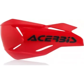 Chránič ruky pro motocykl ACERBIS náhradní plast k chráničům páček X-FACTORY bez montážního kitu červená/černá