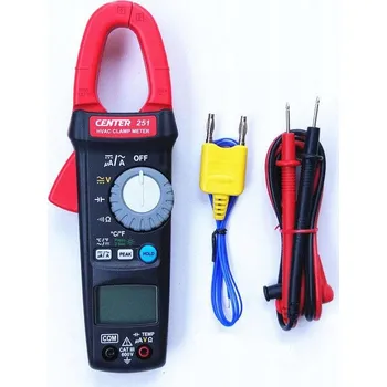 Multimetr Digitální klešťový multimetr 600A CENTER 251