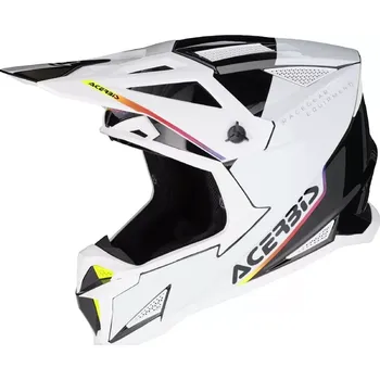 Helma na motorku ACERBIS T711 přilba bílá-černá