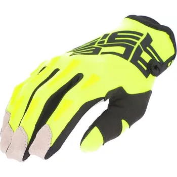 Moto oblečení ACERBIS motokrosové rukavice MX X-H fluo žlutá