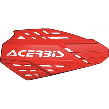 Motocyklový chránič ACERBIS chrániče páček LINEAR VENTED červená/bílá