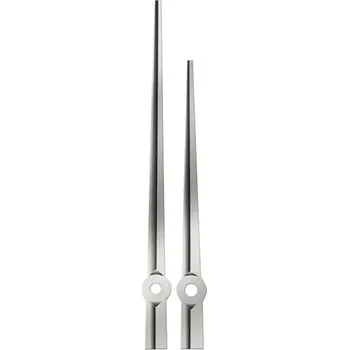 Hodiny Hodinové ručičky UTS25S řízené signálem - stříbrné