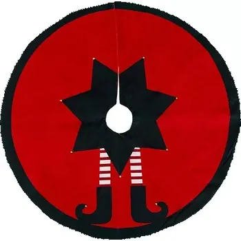 Vánoční dekorace Červený koberec pod stromek - Elf