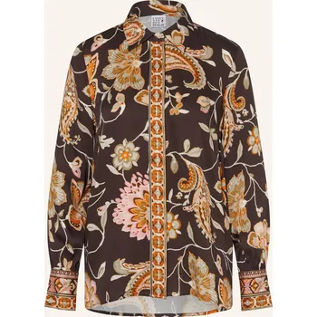 Dámská halenka Emily Van Den Bergh Dámská Košilová Halenka, tmavě hnědá /...