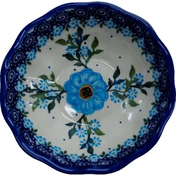 Keramická miska ve tvaru květu Bolesławiec