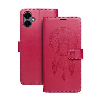 Pouzdro na mobilní telefon Pouzdro MEZZO Book pro SAMSUNG A06 lapač snů magenta - OEM + zdarma možnost vyzkoušet a vrátit zboží do 30 dní