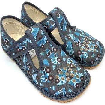 Chlapecké bačkory Beda barefoot bačkory Trucks perforované (BF 060010/W/PF) 38, Vnitřní délka boty: 24,9 cm, Vnitřní šířka boty: 9,3 cm