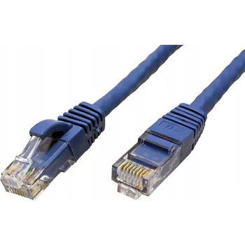 Síťový kabel Patchcord Value U/UTP 6a RJ45 / RJ45 7 m modrý