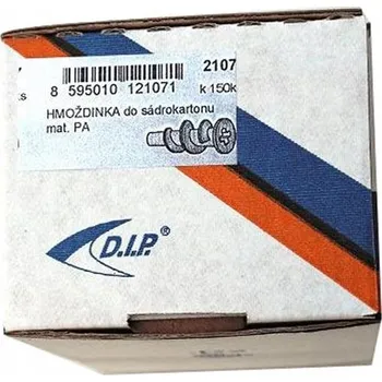 Hmoždinka Hmoždinka do sádrokartonu plast. 2107 (150ks) papír.obal