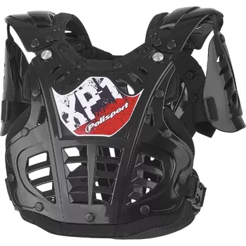Motocyklový chránič POLISPORT XP1 MINI dětský chránič hrudi černá uni