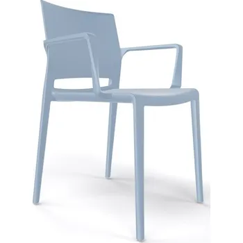 Jídelní židle Gaber | Plastová židle BAKHITA B s područkami