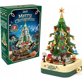 ostatní stavebnice Stavebnice Vánoční stromek, plastová, 548 dílků