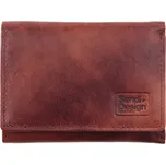 Sendi Design Dámská kožená peněženka Sendi Teja koňakově hnědá