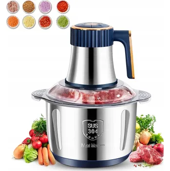 Z NEREZOVÉ OCELI SEKÁČEK POTRAVIN 5 RYCHLOSTÍ 5 L