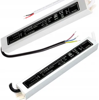 LED páska Napájecí zdroj pro LED pásky BLOW vodotěsný IP67 12V 3A 36W